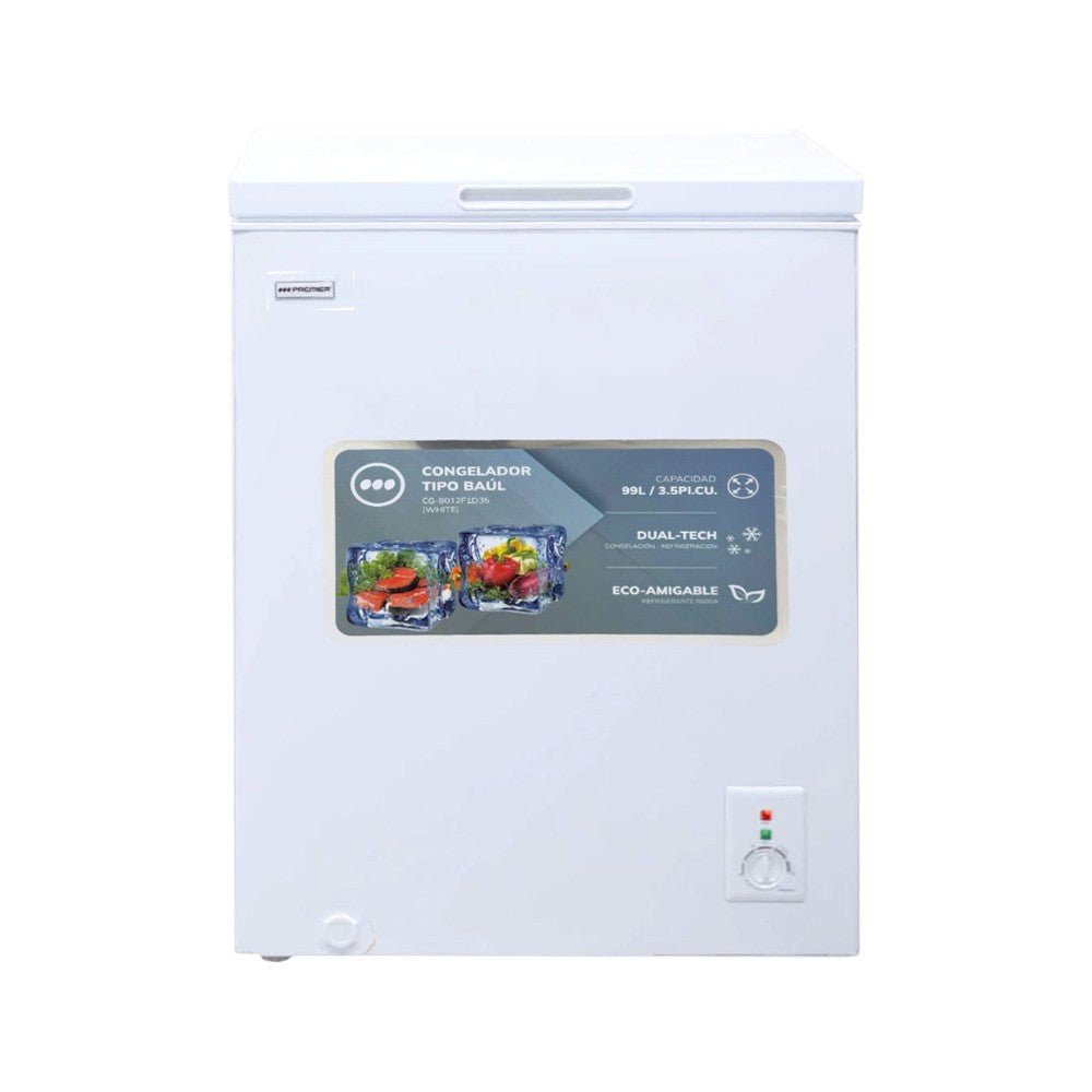 Congelador Tipo Baúl Premier 99 Litros (3.5Pc) / Blanco - Premier - Titan.com.pa - 7453064749324