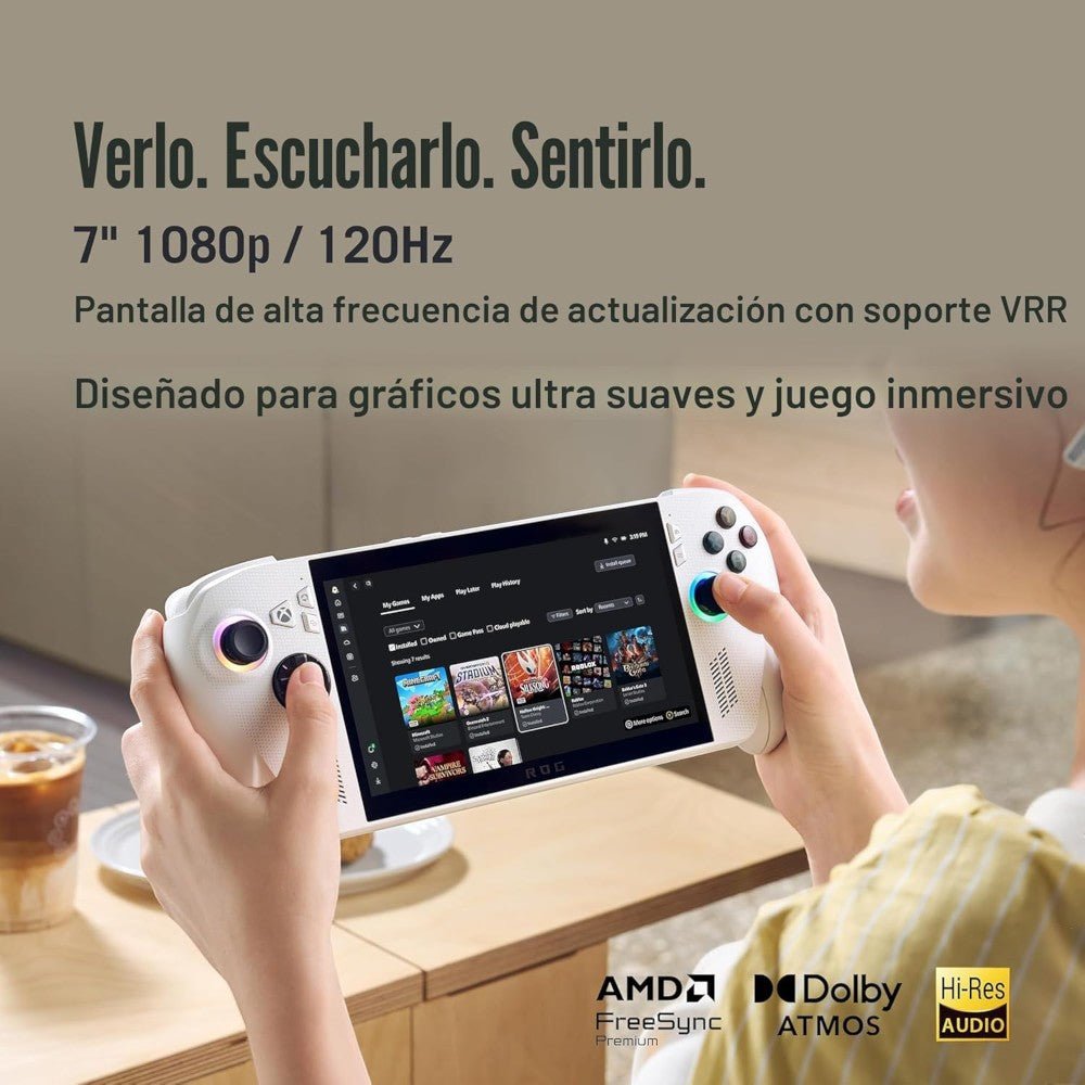 Consola ASUS ROG Ally 7" 16GB 512GB SSD - RC73YA-XB-ALLY-Z2A-16 - Asus - Titan.com.pa - 199291139596