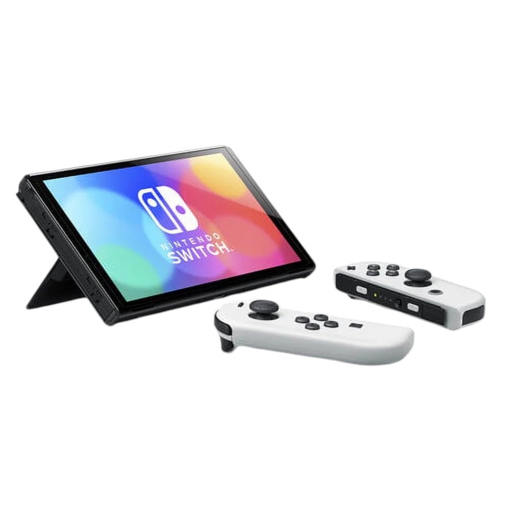 Consola Nintendo Switch OLED Blanca + Juego Mario Kart 8 Deluxe
