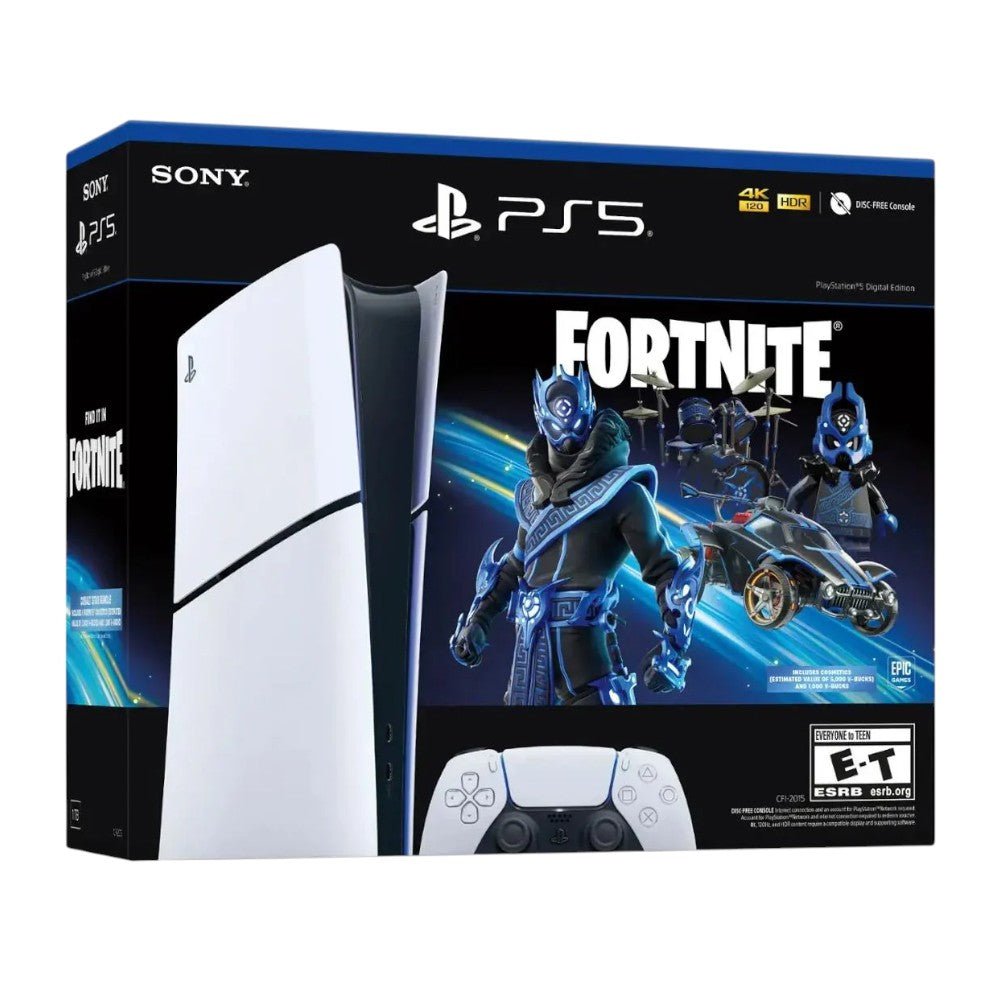 Consola Ps5 Slim 1TB Fornite Cobalt Star - Sony - Titan.com.pa - 711719593294