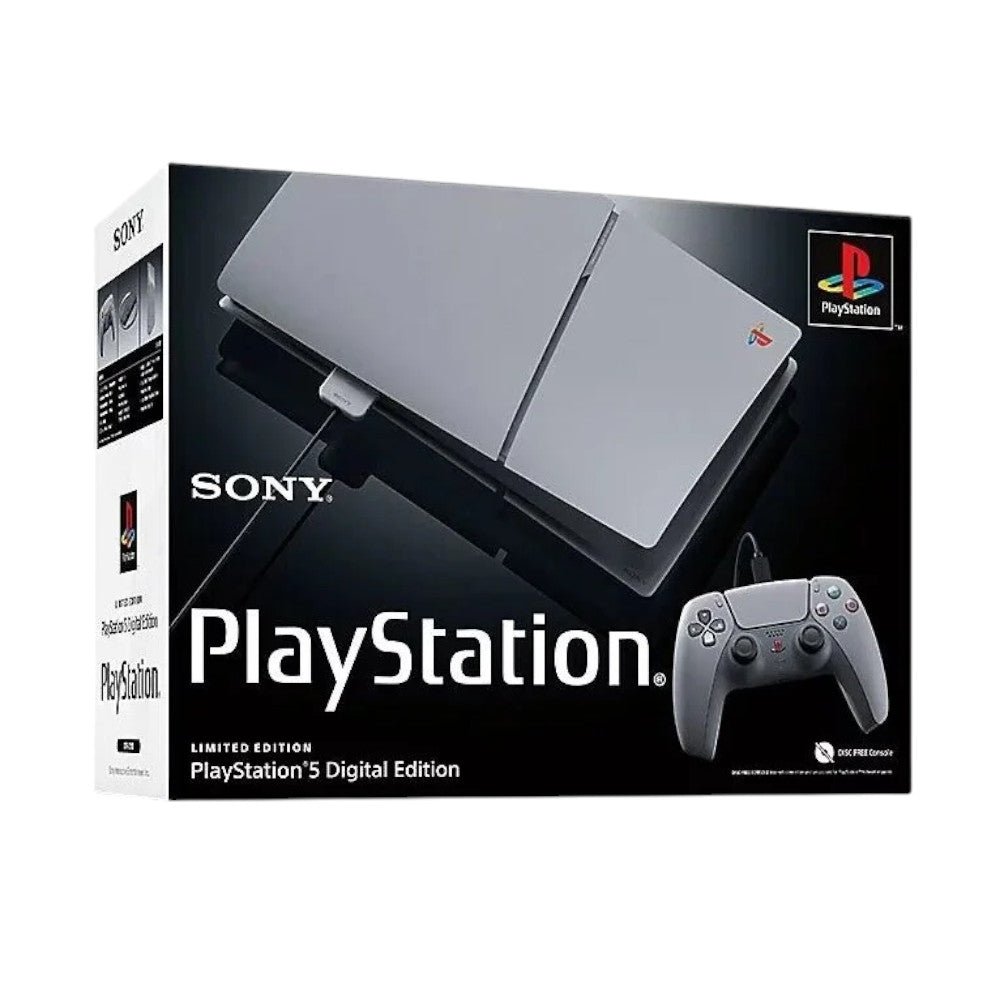 Consola PS5 Slim Digital / 1Tb / Gris / 30Th Aniversario - Sony - Titan.com.pa - 711719595953