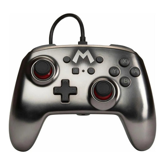 Control Alámbrico Para Nintendo Switch Mario Power A Metálico - POWER A - Titan.com.pa - 617885024368
