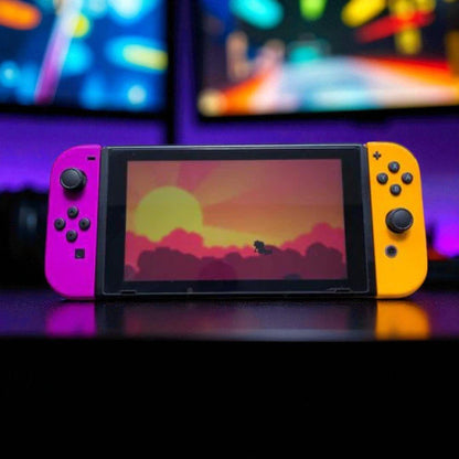 Control Nintendo Joy Con L R Pur/Ogr - Nintendo - Titan.com.pa - 45496882228
