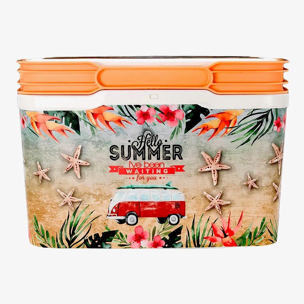 Cooler Plástico "Hello Summer" 5 L / Princeware - Princeware - Titan.com.pa - 8410474340052