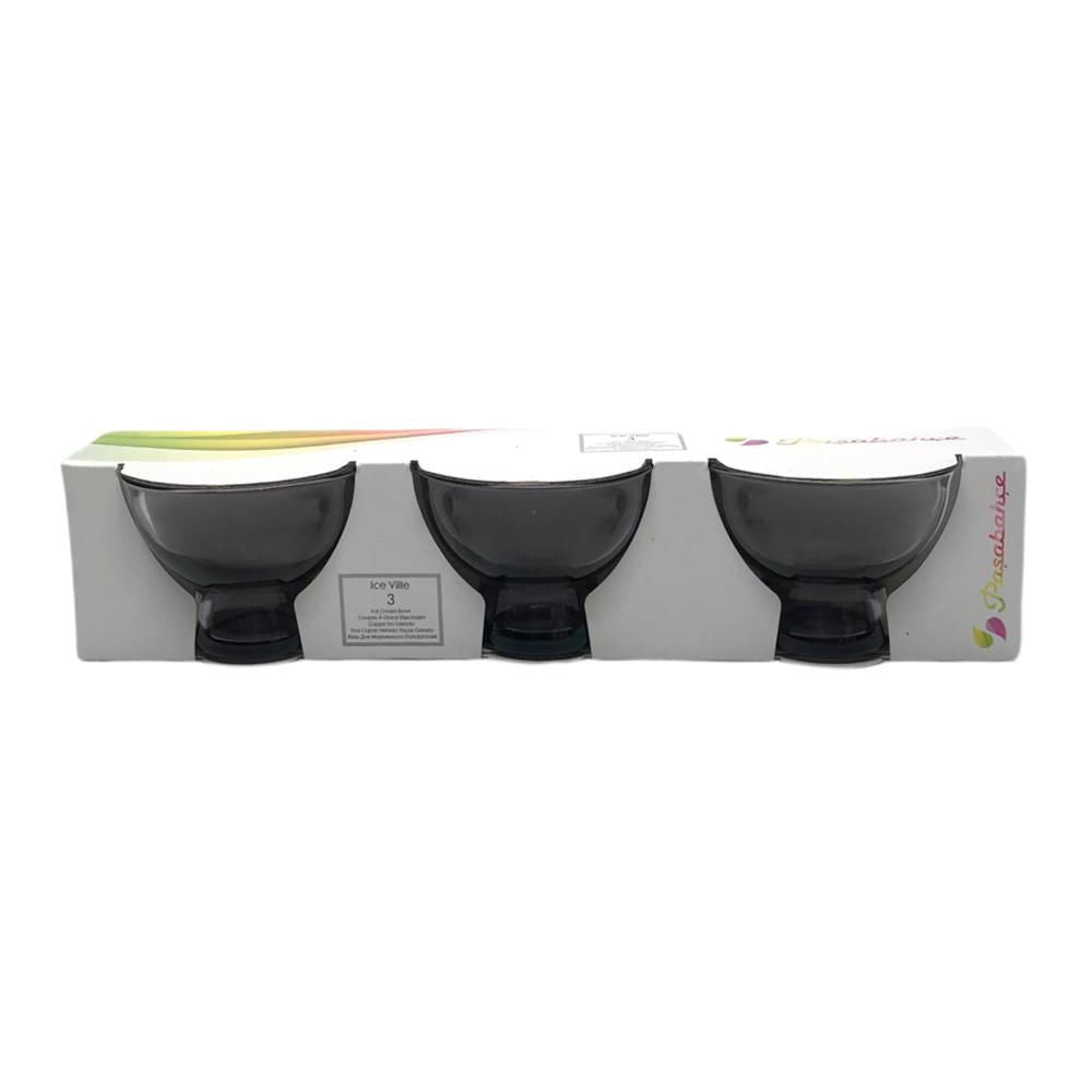 Copa de Helado Pasabahce Set 3 Piezas 65 mm