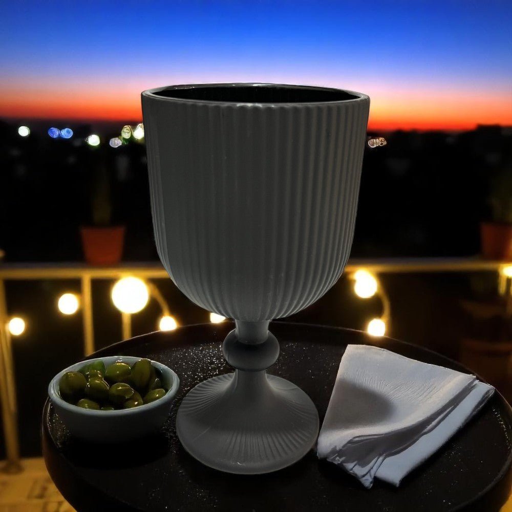 Copa de Vidrio Home Elegance 14 oz – Negro - Home Elegance - Titan.com.pa - 2100000251186