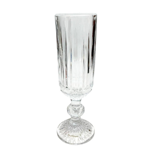 Copa para champagne Home Elegance de vidrio Clear de 18 cm.
