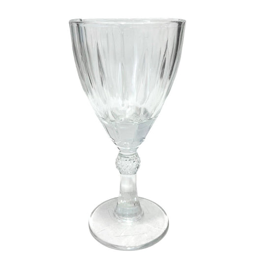 Copa de vidrio transparente Home Elegance de 18 cm para agua.