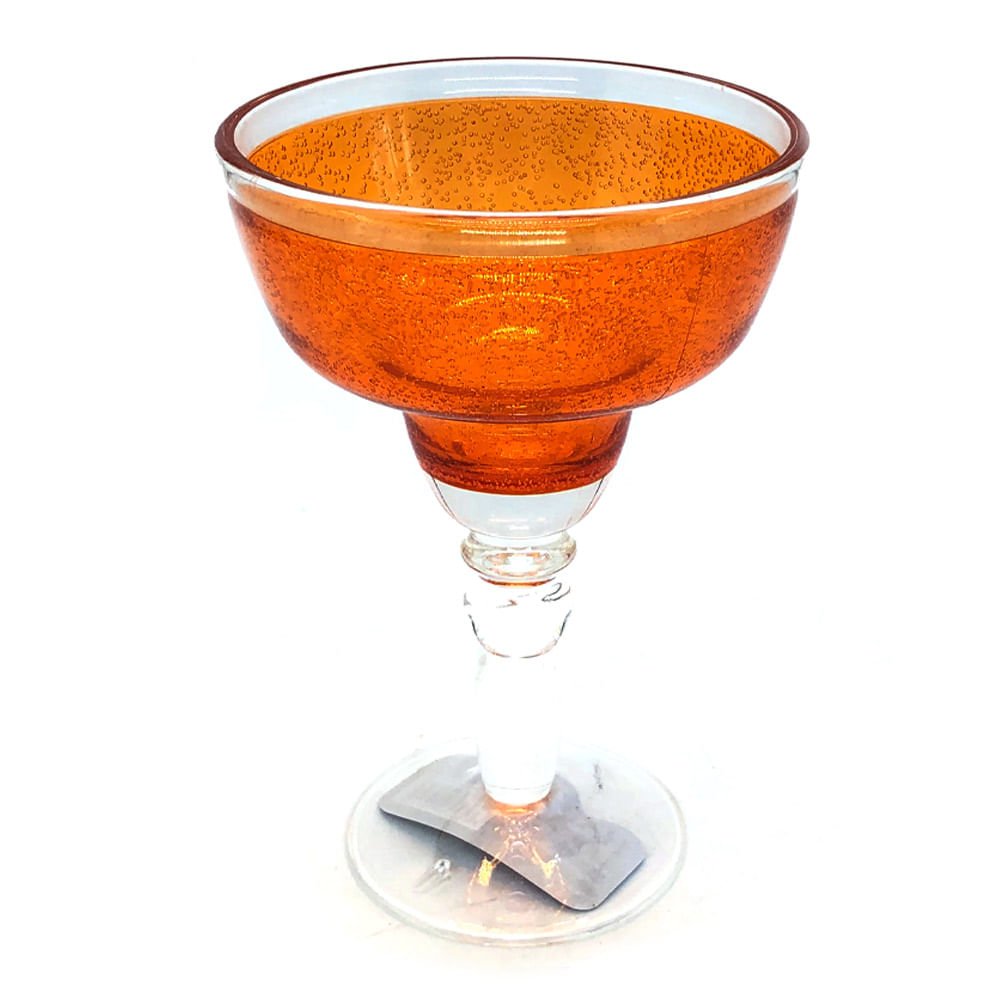 Copa Para Margarita Hartin de Acrílico Naranja