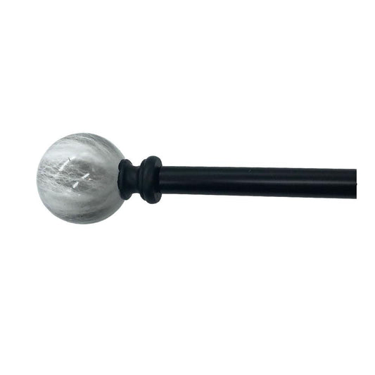 Cornisa Decorativa Royal Heritage de Metal - Negro - 28" - 48"