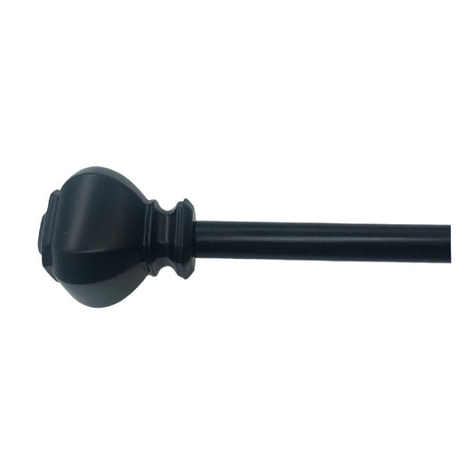 Cornisa Decorativa Royal Heritage de Metal - Negro - 84" - 120"