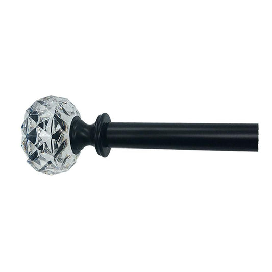 Cornisa Decorativa Royal Heritage de Metal - Negro - 84" - 120"