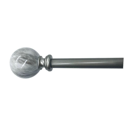 Cornisa Decorativa Royal Heritage de Metal - Plateado - 84" - 120"