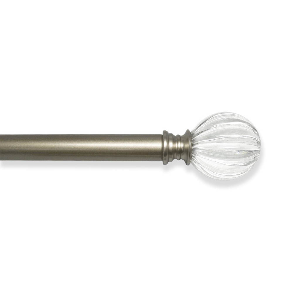 Cornisa Doble Kennedy Home 48" x 86" - Beige Oscuro