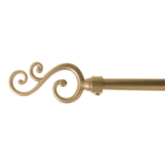 Cornisa Home Accents de Metal - Dorado - 48" - 84"