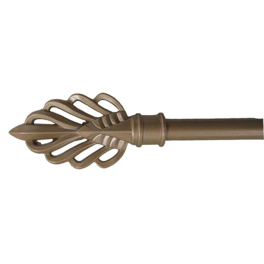 Cornisa Home Accents de Metal - Dorado - 48" - 84"