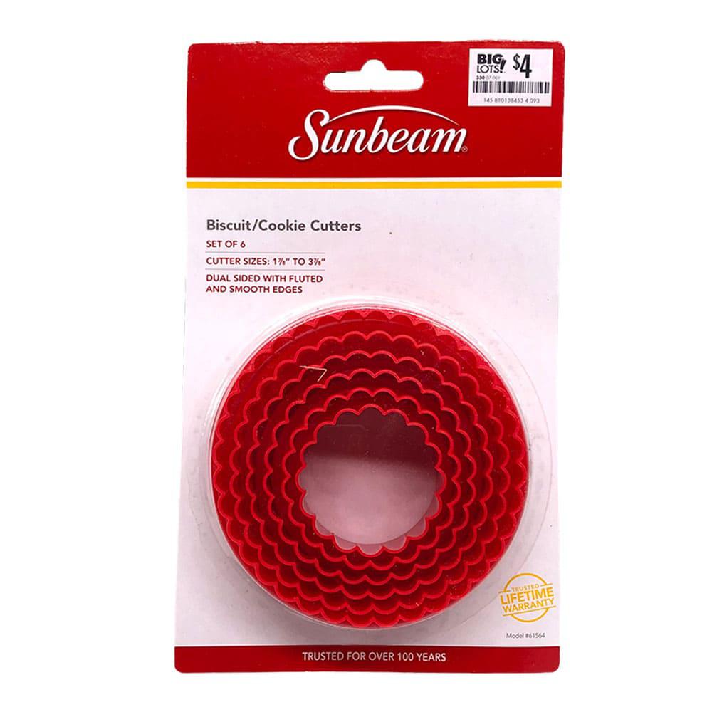 Cortadores de Galletas Sunbeam de 6 Piezas
