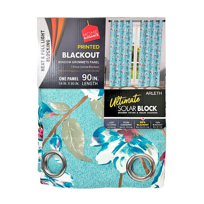 Cortina Arleth 52" x 90" Blackout Teal / Home Elegance - Home Elegance - Titan.com.pa - 2100000635177