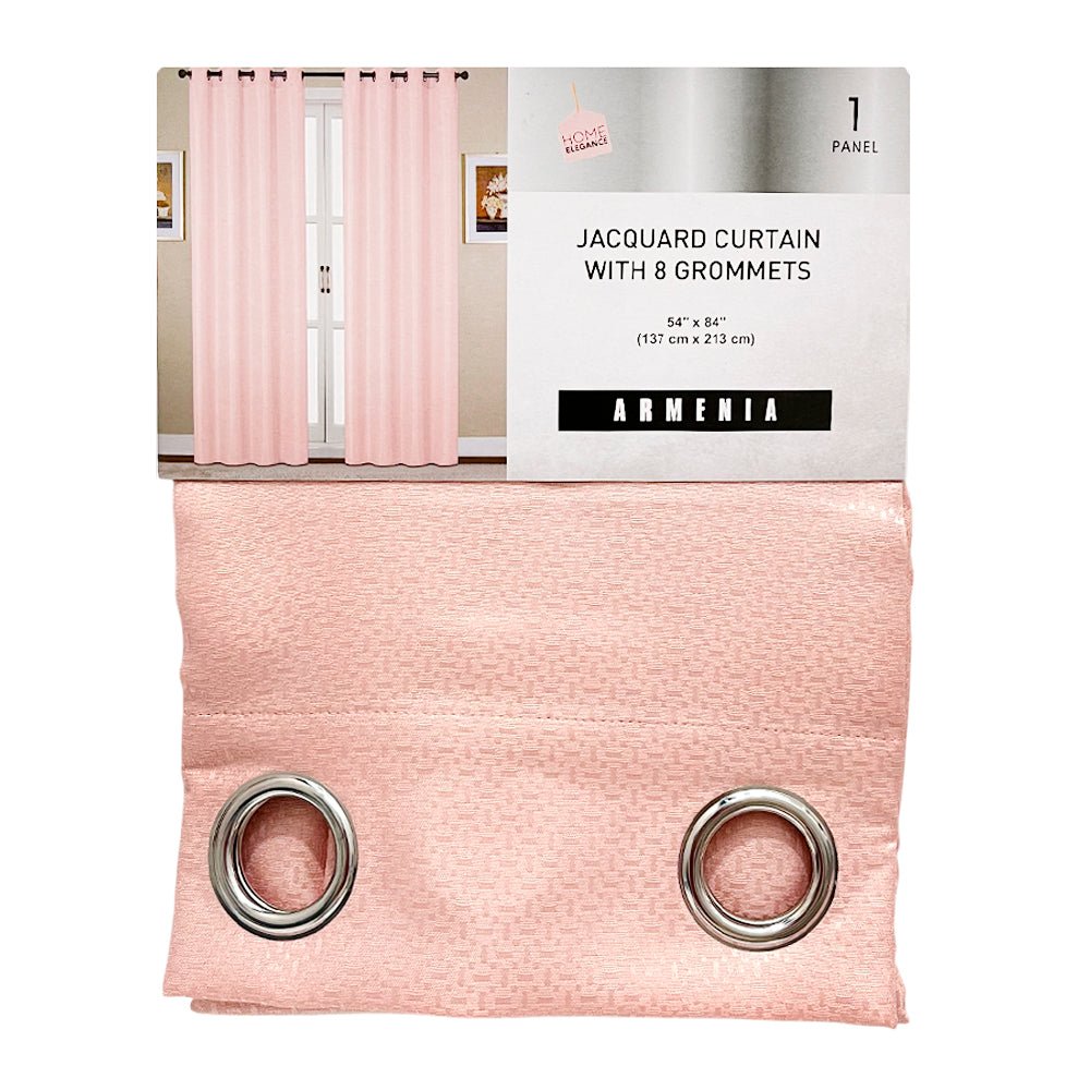 Cortina Armenia / Home Elegance / Blush con Aros / 54" x 84" - Home Elegance - Titan.com.pa - 2100000447282