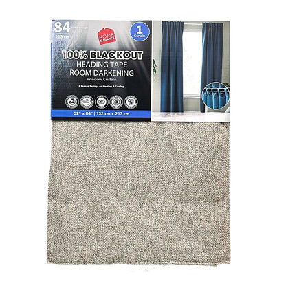 Cortina Blackout Home Elegance / Rod Pocket – 52" x 84" / Surtida - Home Elegance - Titan.com.pa - 2100001969691