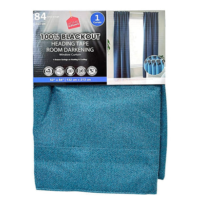 Cortina Blackout Home Elegance / Rod Pocket – 52" x 84" / Surtida - Home Elegance - Titan.com.pa - 2100001969691