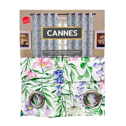 Cortina Cannes Home Elegance / Verde con Aros – 54" x 84" - Home Elegance - Titan.com.pa - 2100000842780
