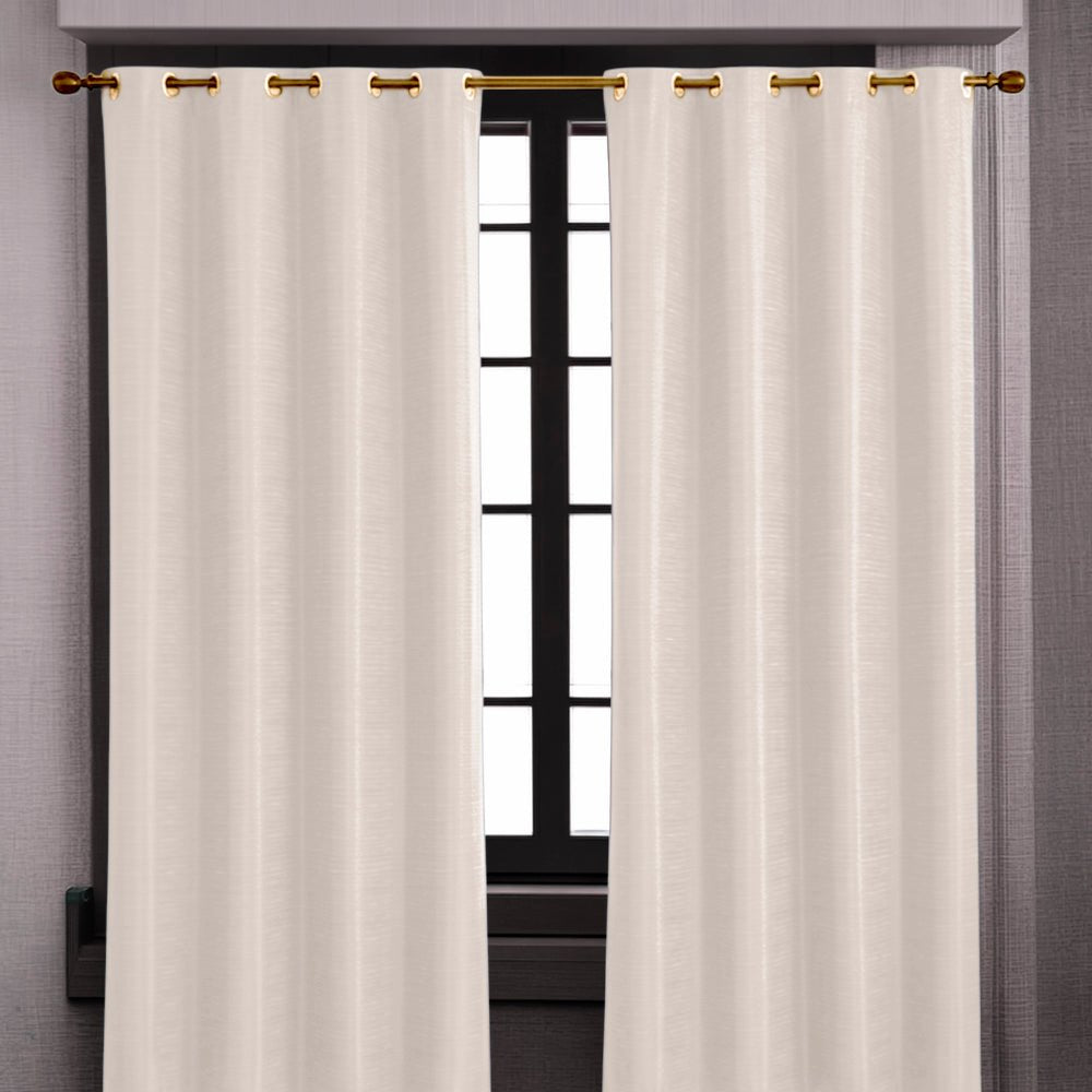 Cortina Cuzco 54" x 84" Ivory con Aros – Home Elegance - Home Elegance - Titan.com.pa - 2100000887460