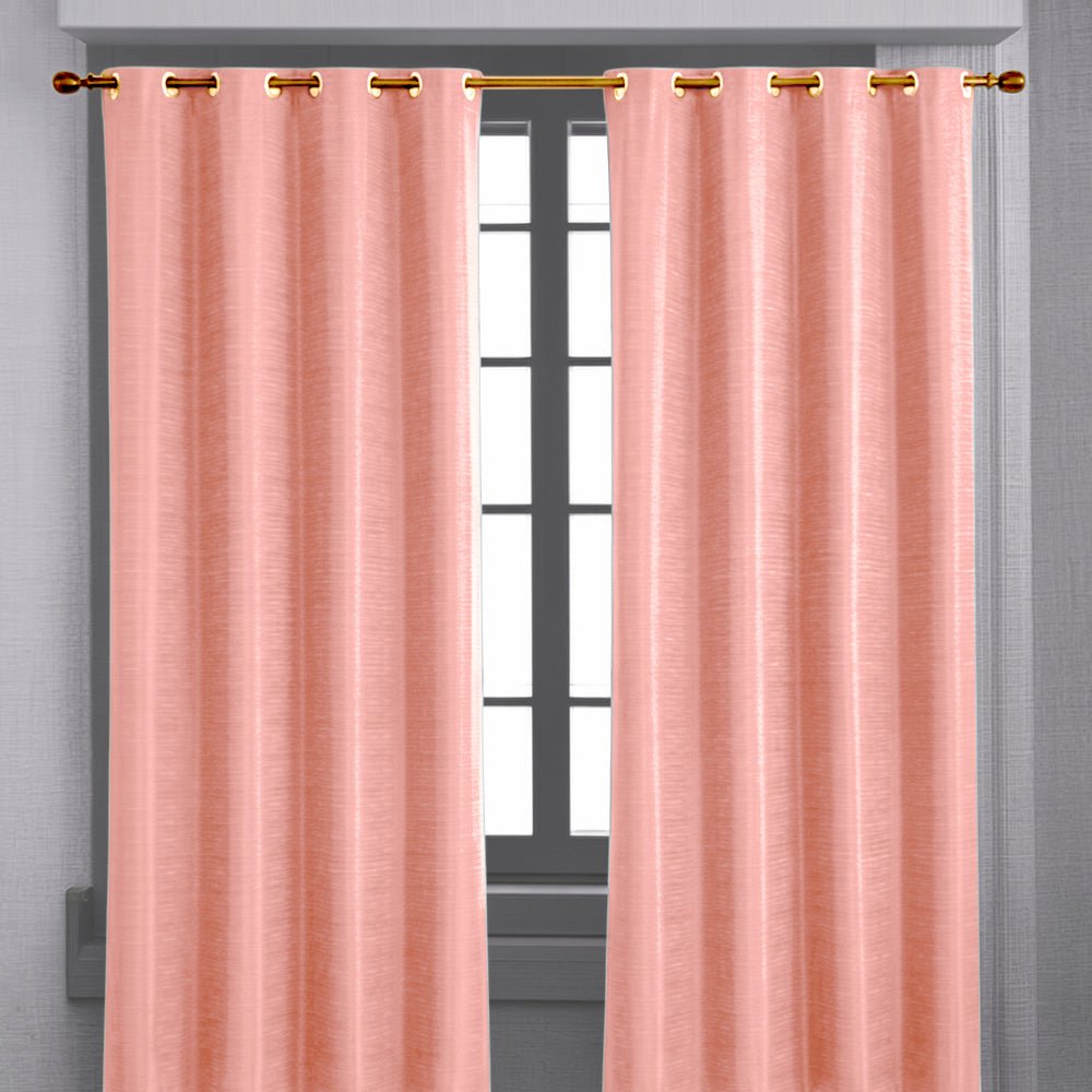 Cortina Cuzco Home Elegance / Blush con Aros – 54" x 84" - Home Elegance - Titan.com.pa - 2100000835164