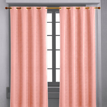 Cortina Cuzco Home Elegance / Blush con Aros – 54" x 84" - Home Elegance - Titan.com.pa - 2100000835164
