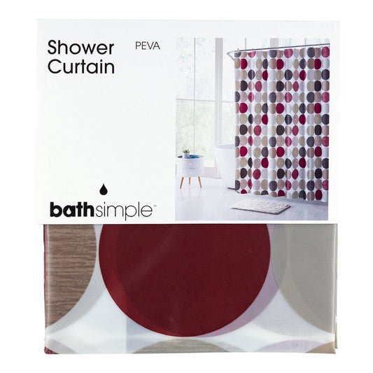 Cortina de Baño Bathsimple Gemeni de Peva 70" x 72"