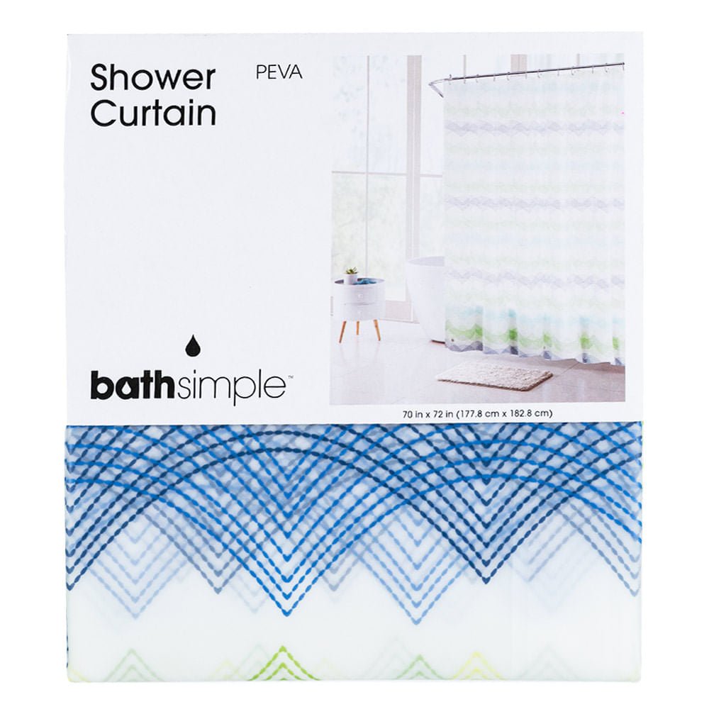 Cortina de Baño Bathsimple Joyce de Peva 70" x 72"