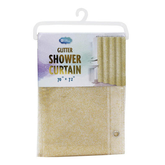 Cortina De Baño Home Expressions Peva Glitter