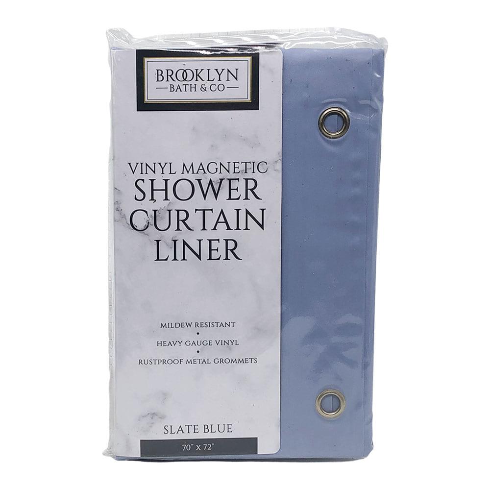 Cortina de Baño Home Expressions Plástica de 70" x 72" - Gris