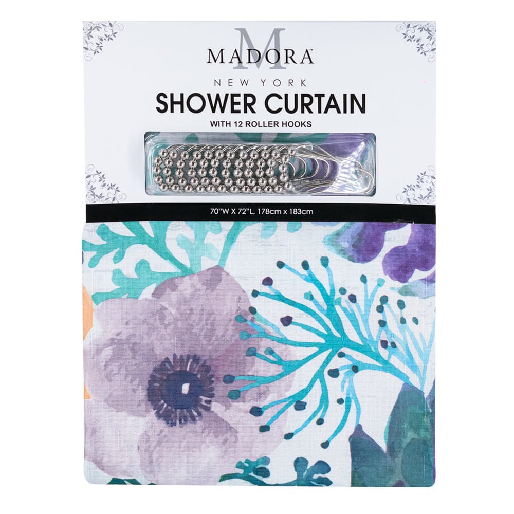 Cortina de Baño Madora Popular Bath de Tela 70" x 72"