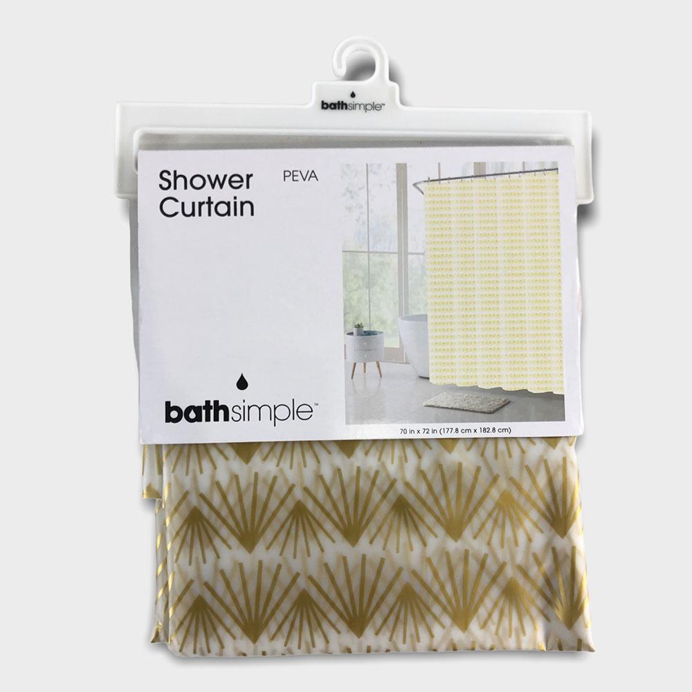 Cortina de Baño Popular Bath Arista de 70'' x 72''