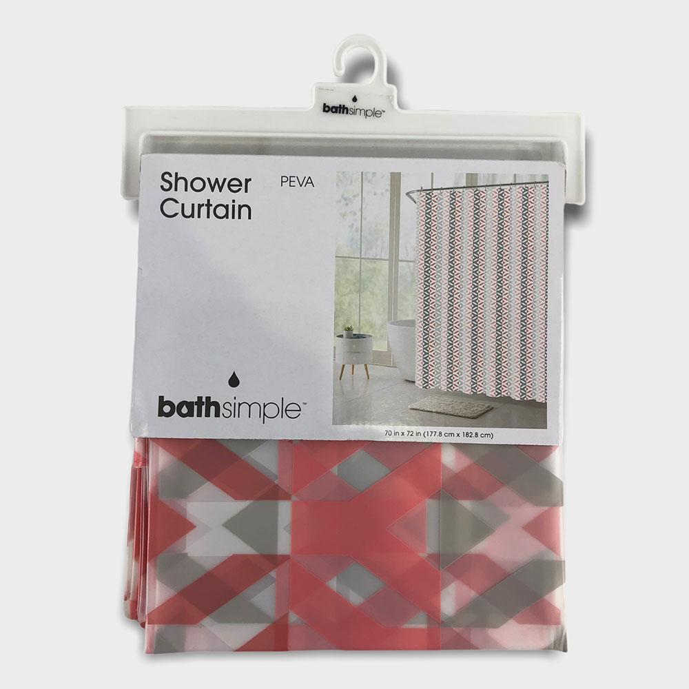 Cortina de Baño Popular Bath Claire de 70'' x 72''