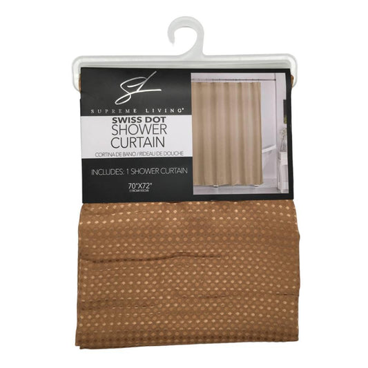 Cortina de Baño Supreme 70" x 72" - Chocolate