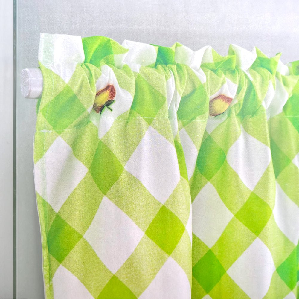 Cortina de Cocina 3 Piezas Rt Designer Estampada Apple - Rt Designer - Titan.com.pa - 196210051502