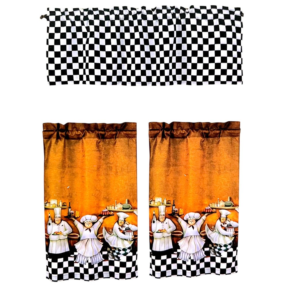 Cortina de Cocina / Home Elegance / Chef Estampada - Home Elegance - Titan.com.pa - 2100000267743