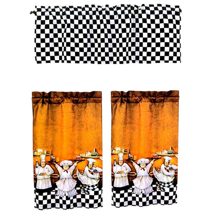 Cortina de Cocina / Home Elegance / Chef Estampada - Home Elegance - Titan.com.pa - 2100000267743