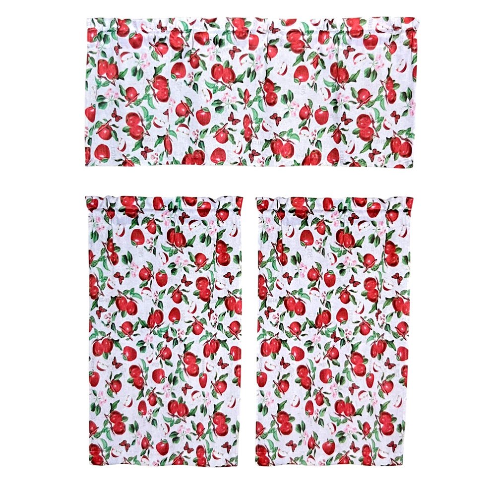 Cortina de Cocina / Home Elegance / Estampada Apples - Home Elegance - Titan.com.pa - 2100000184866