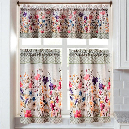 Cortina de Cocina / Home Elegance / Estampada Floral - Home Elegance - Titan.com.pa - 2100000439782