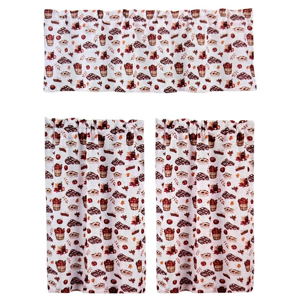 Cortina de Cocina / Home Elegance / Estampado de Manzana - Home Elegance - Titan.com.pa - 2100000681488