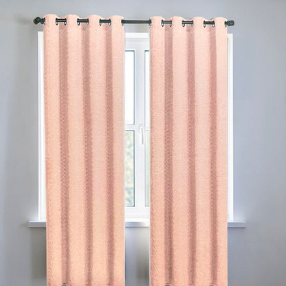 Cortina Doha Home Elegance / Blush con Aros – 54" x 84" - Home Elegance - Titan.com.pa - 2100000379910