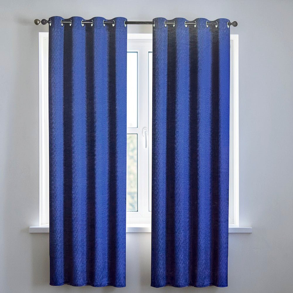 Cortina Doha Home Elegance / Navy con Aros – 54" x 84" - Home Elegance - Titan.com.pa - 2100000437559