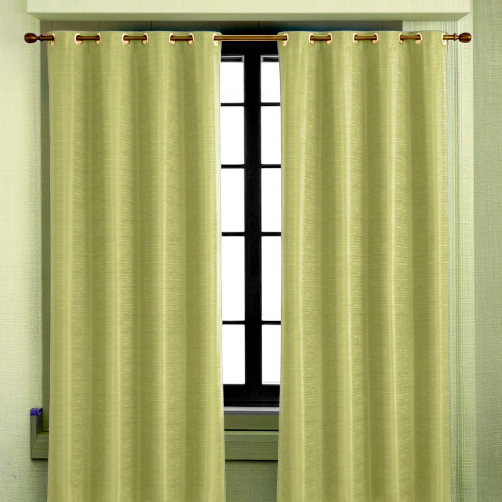 Cortina Doha Home Elegance / Verde con Aros – 54" x 84" - Home Elegance - Titan.com.pa - 2100000858408