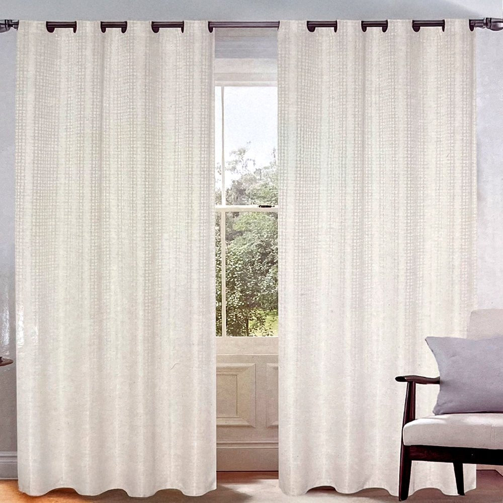 Cortina Esmeralda 54" x 84" Jacquard Beige / Home Elegance - Home Elegance - Titan.com.pa - 2100000511693