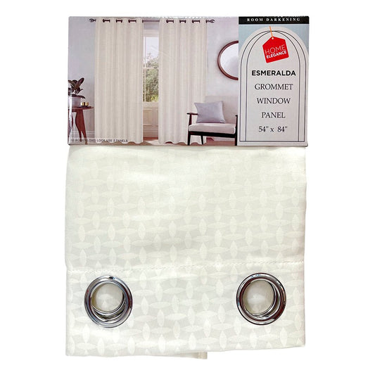 Cortina Esmeralda 54" x 84" Jacquard Beige / Home Elegance - Home Elegance - Titan.com.pa - 2100000511693