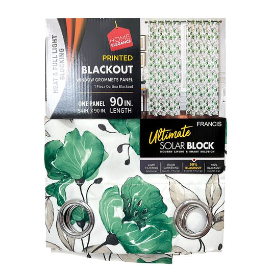 Cortina Francis 52" x 90" Blackout Verde / Home Elegance - Home Elegance - Titan.com.pa - 2100000706808