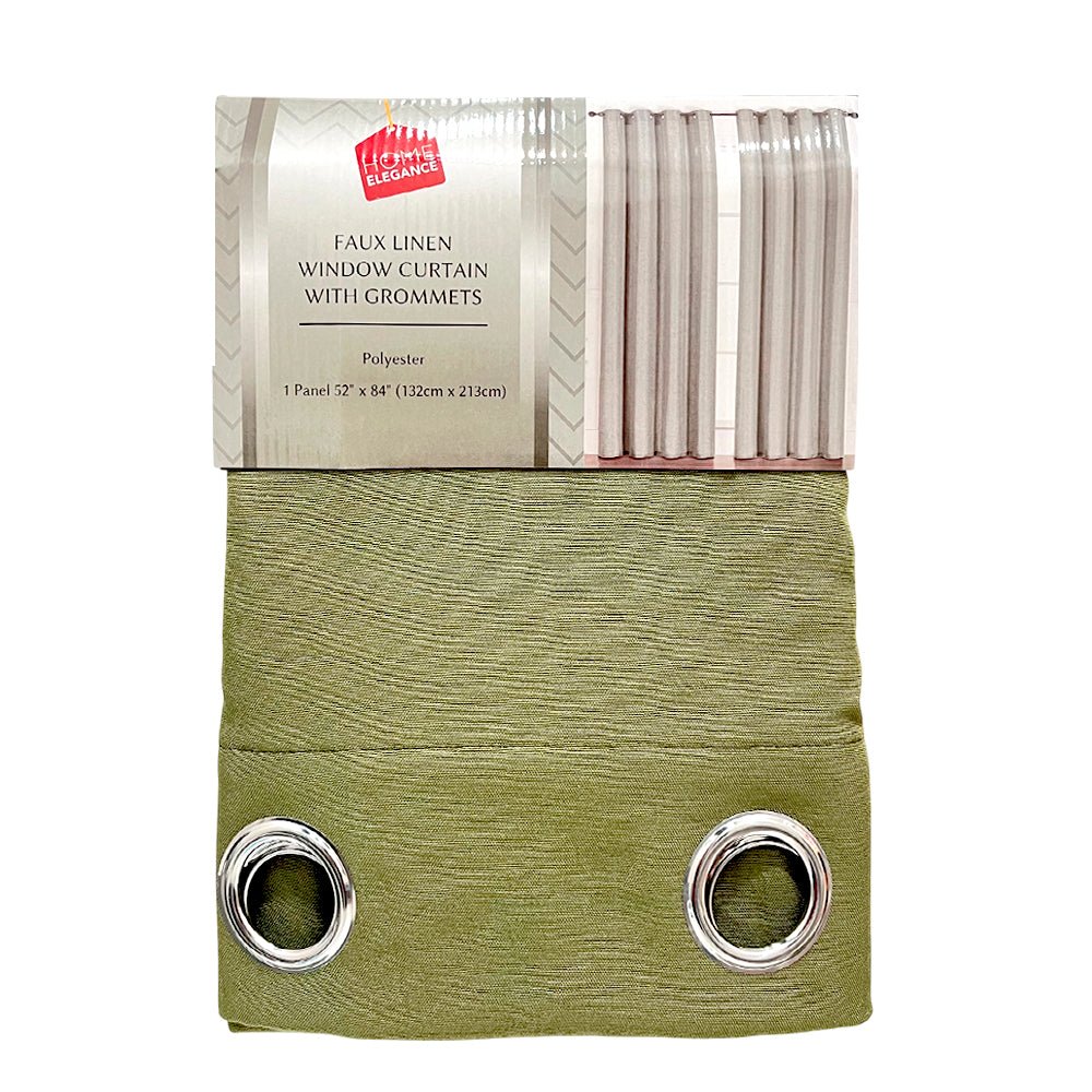 Cortina / Home Elegance / Lino con Aros / 52" x 84" - Home Elegance - Titan.com.pa - 2100000258659